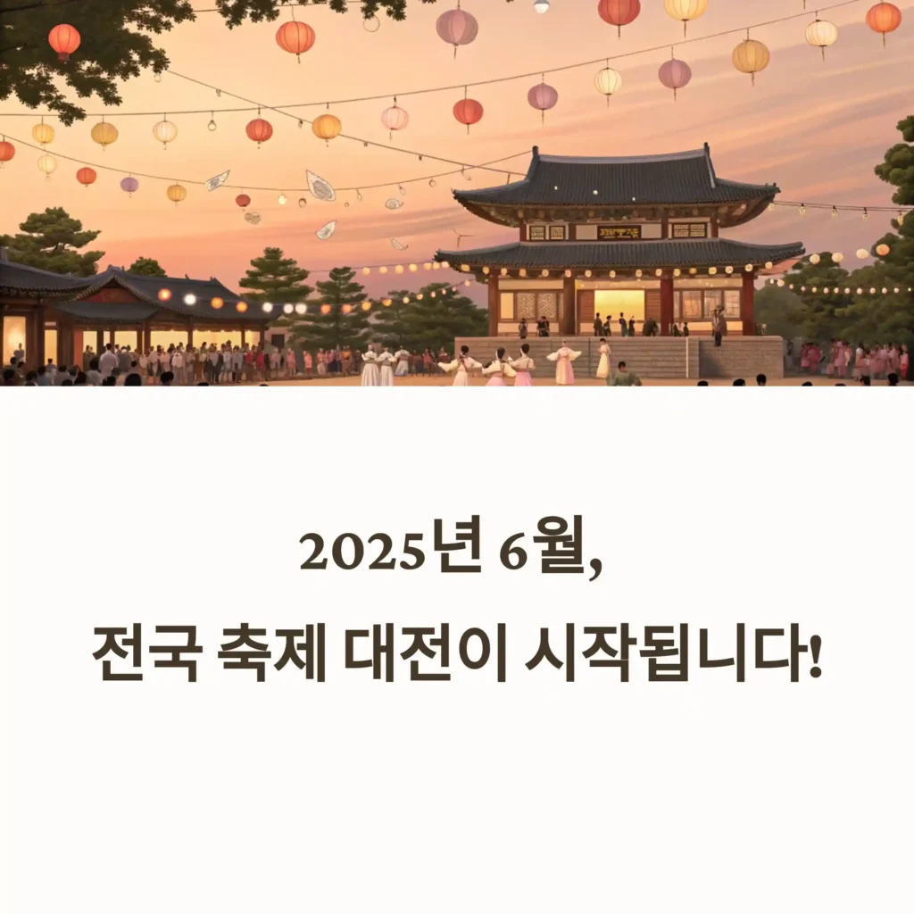 축제를 묘사하는 사진